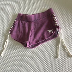 💟NWT💟VS PINK Laced Up Shorts 2/$50